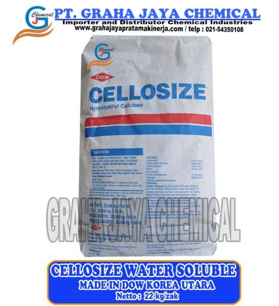 Cellosize Water Solution Polymers Ex Dow