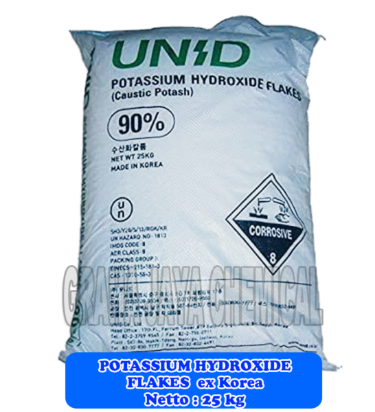 Potassium Hydroxide min 45%