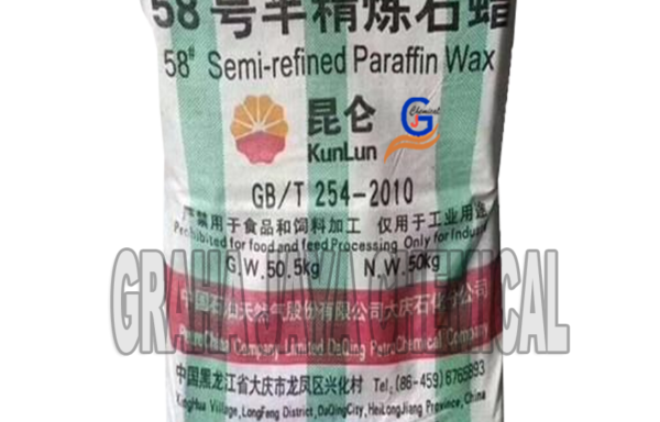 Paraffin Wax Semi Daqqing 58 Degree C