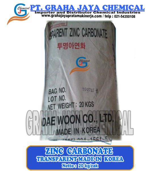 Zinc Carbonate Transparent ex Korea