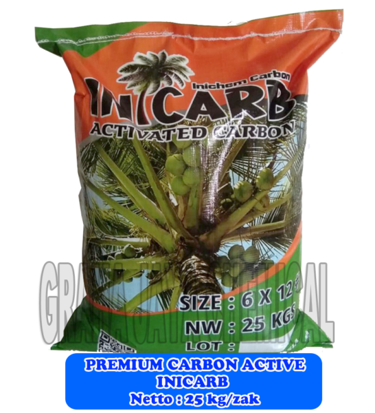 Activated Carbon Premium – INICARB Carbon Activated Premium 25 kg